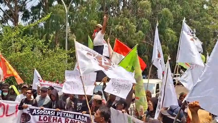 Petani Laoli hingga Loeha Raya Bersatu di Hari Tani, DPRD Luwu Timur Didesak Bentuk Pansus